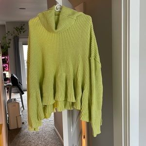 Free people oversized turtle neck